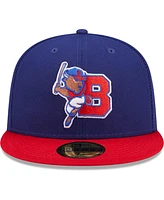 Men's New Era Royal Buffalo Bisons Authentic Collection 59FIFTY Fitted Hat