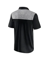 Men's Fanatics Black Jacksonville Jaguars Long Shot Polo Shirt