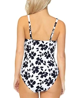 Island Escape Women's Monterey One-Piece Swimsuit, Created for Macy's