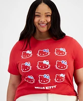 Grayson Threads, The Label Trendy Plus Hello Kitty Graphic T-Shirt