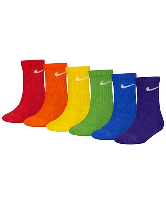 Nike Little Kids' 6-Pk. Performance Crew Socks