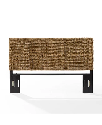 Crosley Edgewater King Seagrass Rattan Headboard