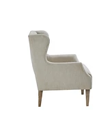 Martha Stewart Collection Malcom Wing Back Accent Chair