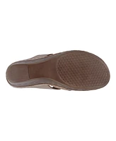 Gc Shoes Women's Delores Triple Band Wedge Sandals