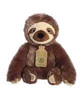 Aurora Medium Eco Hugs Sloth Eco Nation Eco-Friendly Plush Toy Brown 11"