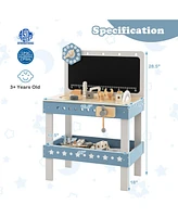 Sugift Kids Play Tool Workbench Set with 61 Pcs Tool and Parts Set