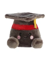 Aurora Mini Scholarly Graduation Cap Palm Pals Adorable Plush Toy Black 5"