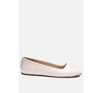 camella round toe ballerina flat shoes