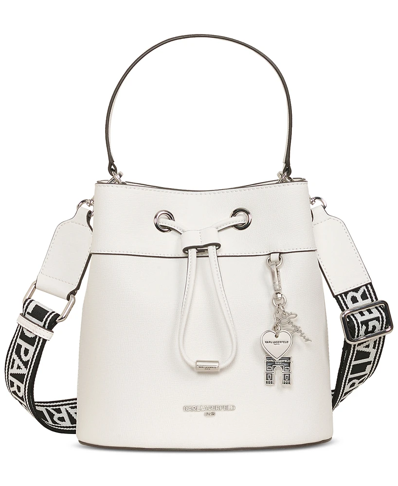 Karl Lagerfeld Paris Adele Medium Bucket Bag