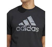 adidas Men's Camo Big Logo T-Shirt