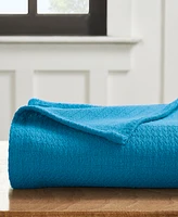 Superior Ultra-Soft Textured Weave Blanket