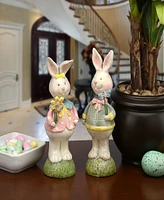 National Tree Company 8" Bunny Couple