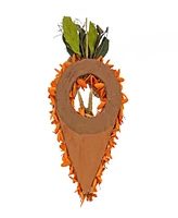 National Tree Company 24" Woodcut Carrot Decoration