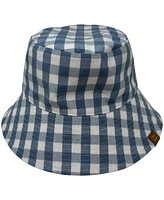 Cole Haan Gingham Reversible Bucket Hat