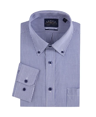 Eagle Stretch Neck Striped Poplin Shirt