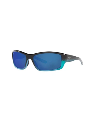 Maui Jim Unisex Polarized Sunglasses, Barrier Reef Mj000636
