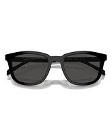 Prada Iconic Plaque Rectangular Men's Sunglasses