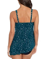 Magicsuit Womens Shadow Dot Tankini Top Magicsuit Bottoms