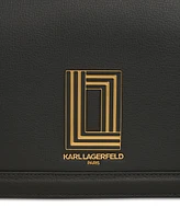 Karl Lagerfeld Paris Simone Medium Leather Crossbody