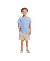 Andy & Evan Toddler Boys Toddler/Child Light Blue Jersey Tee