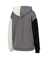 Women's Gameday Couture Black Purdue Boilermakers Hall of Fame Colorblock Pullover Hoodie