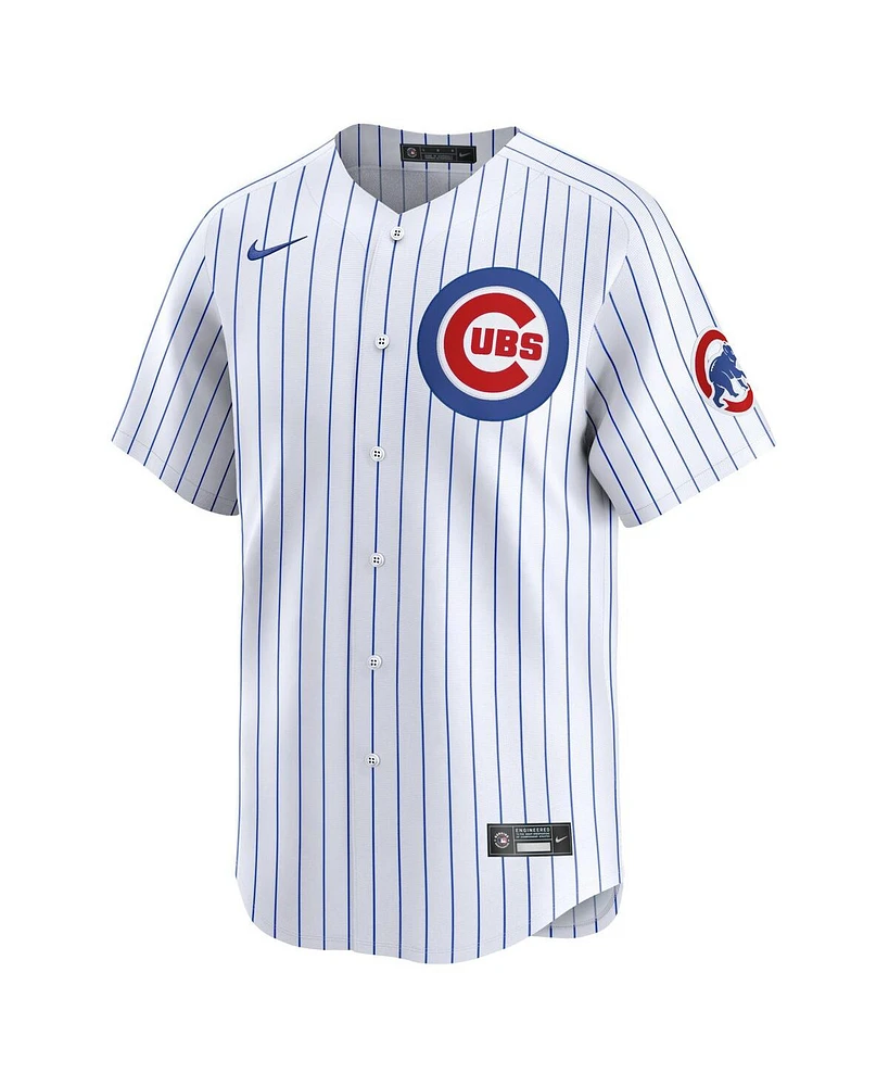 Men's Nike Dansby Swanson White Chicago Cubs Home Limited Player Jersey