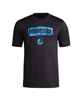 Men's adidas Black Minnesota United Fc Local Pop Aeroready T-shirt