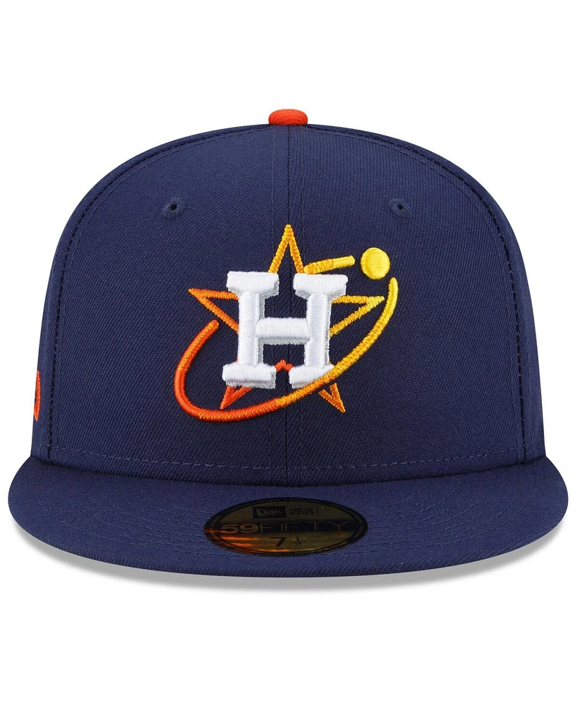 Men's New Era Navy Houston Astros City Connect 59FIFTY Fitted Hat