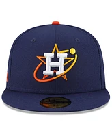 Men's New Era Navy Houston Astros City Connect 59FIFTY Fitted Hat