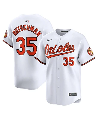 Men's Nike Adley Rutschman White Baltimore Orioles Home Limited Player Jersey