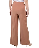Ny Collection Women's Wide Leg Pull On Pants