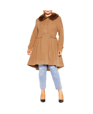 Plus Size Grandiose Coat