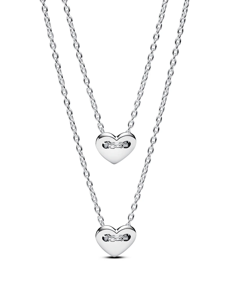 Pandora Forever Always Splittable Heart Collier Necklaces