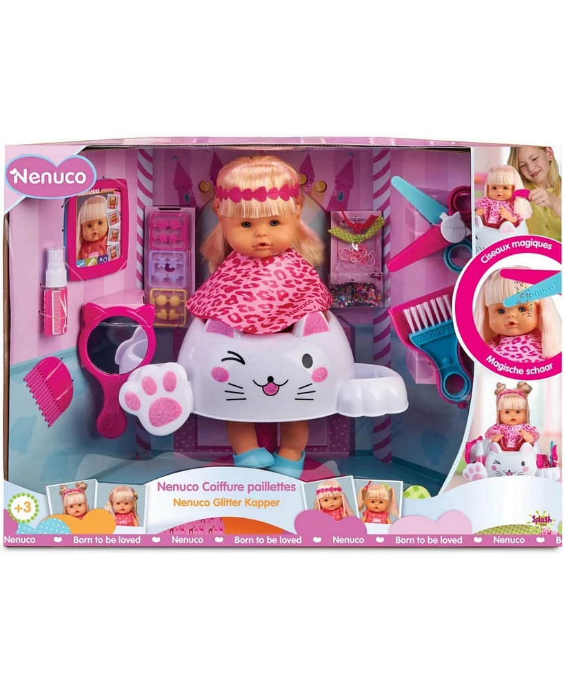 Nenuco Glitter Hairdresser Doll, Ages 3 Plus for Pretend Play