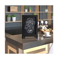 Hanging Or Tabletop Chalkboard With Legs/Wedding Table Sign/Kitchen Countertop Memo Board