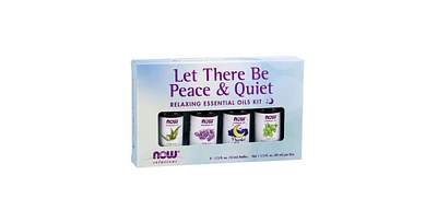 Now Foods Let There Be Peace & Quiet Relaxing Essential Oils Kit, 1 Kit