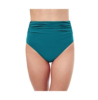 Profile by Gottex Women's Unchain My Heart High Waist swim bottom with side shirring