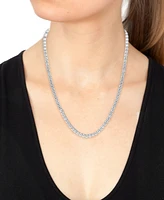 Effy Diamond 18" Tennis Necklace (5-1/10 ct. t.w.) in 14k White Gold