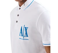 A|X Armani Exchange Men's Ax Logo Polo Shirt
