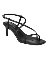 Calvin Klein Women's Ishaya Strappy Low Stiletto Sandals