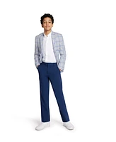 Tommy Hilfiger Big Boys Modern-Fit Stretch Multi Windowpane Sport Coat