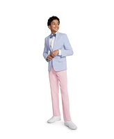 Tommy Hilfiger Big Boys Modern-Fit Stretch Seersucker Sport Coat