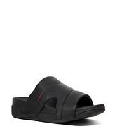 FitFlop Men's Freeway Pool Slide Leather