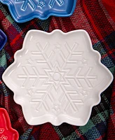 Fiesta Snowflake Shaped Plate 9"