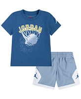 Jordan Toddler Boys Hoop Styles Mesh Shorts Set, 2-Piece