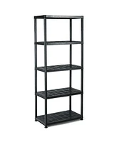 5-Tier Storage Shelving Freestanding Heavy Duty Rack