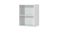 2-Layer Multifunctional Furniture Display Cabinet with Large Capacity Storage Space