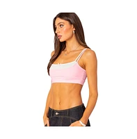 Women's Gracie layered bra top - Light