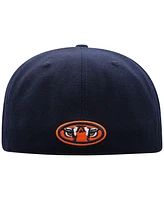 Men's Top of the World Navy Auburn Tigers Team Color Fitted Hat