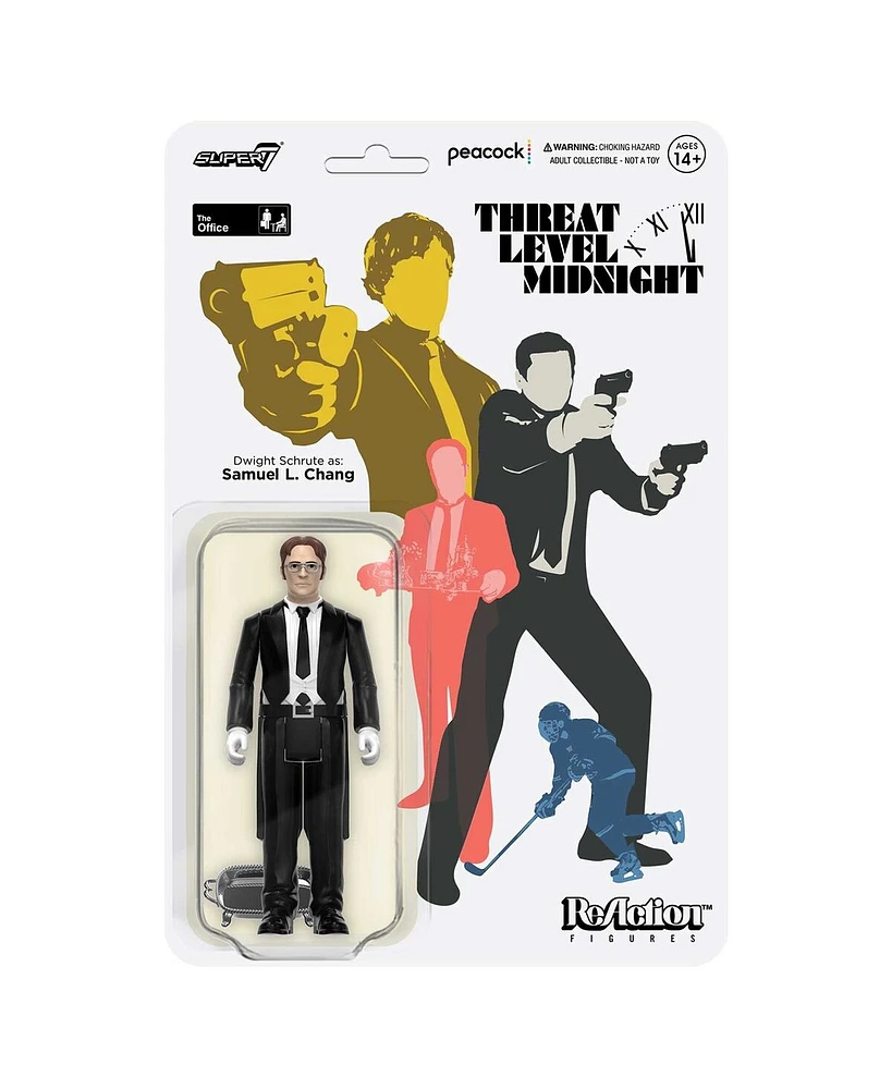 Super 7 The Office Dwight Schrute as Samuel L. Chang ReAction Figure - Wave 1